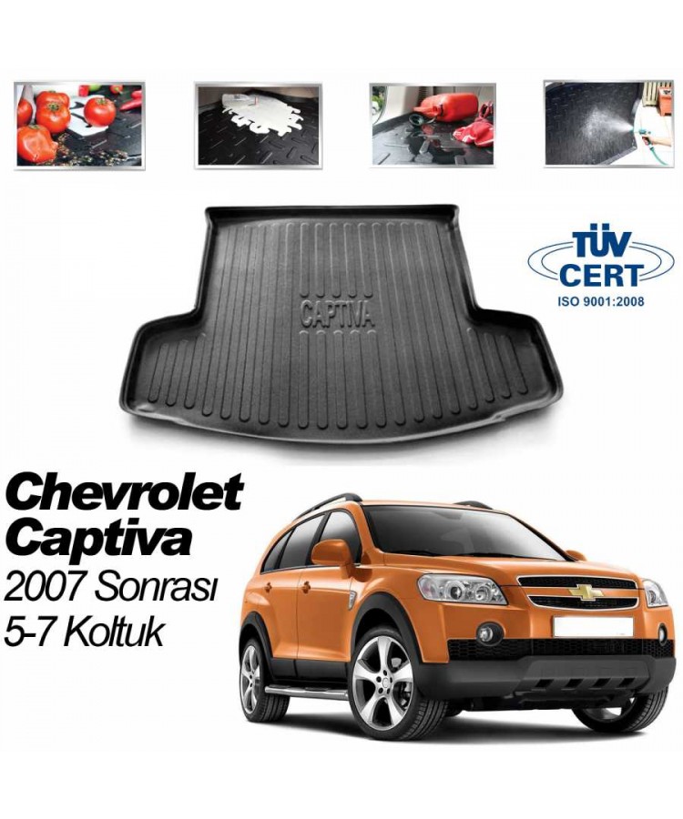 CHEVROLET CAPTIVA SUV BAGAJ HAVUZU SİYAH 2007 VE SONRASI