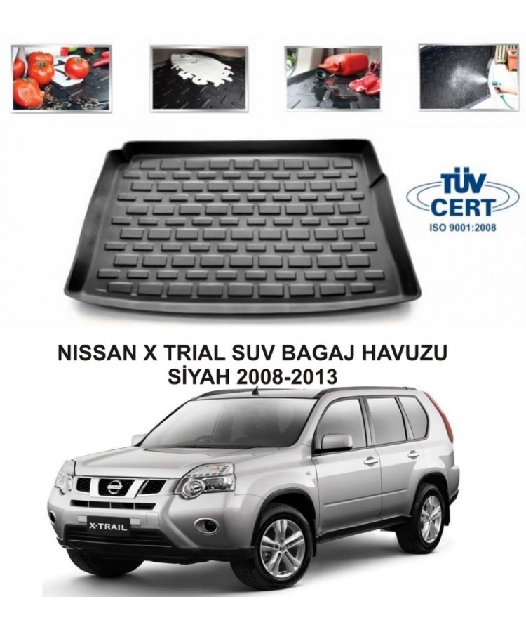 NISSAN X TRIAL SUV BAGAJ HAVUZU SİYAH 2008-2013