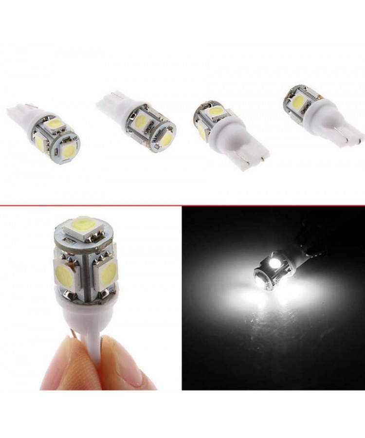 5 Ledli Far İçi Çakar Mavi Power Led (Takım) Kod:0400224