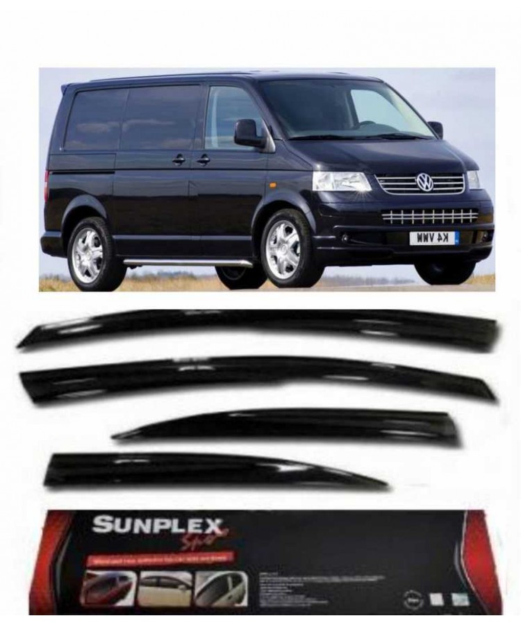 4lü Volkswagen Transporter T5-T6 Mügen Tipi Sport  Stlye SUNPLEX Cam Rüzgarlığı Kod:SPS18