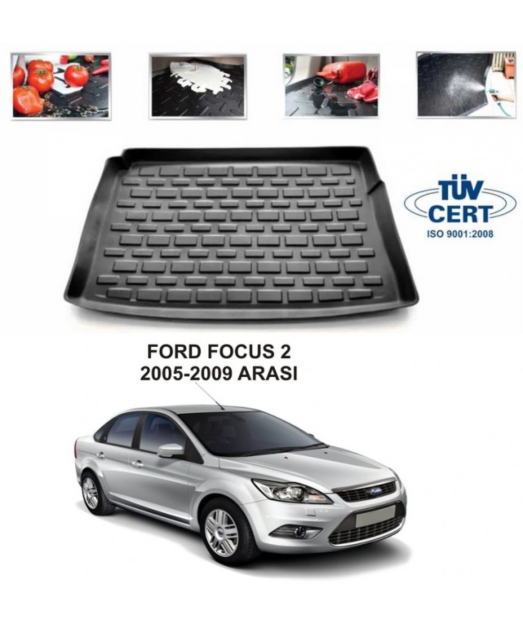 FORD FOCUS 2 HB BAGAJ HAVUZU YZ SİYAH 2005-2011