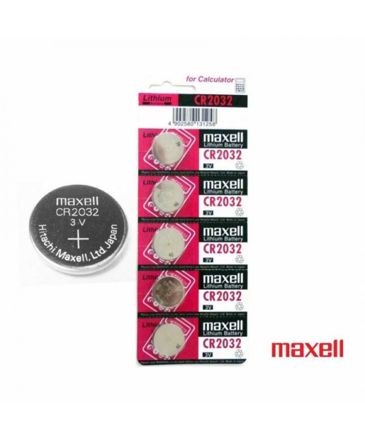 Maxtell Orjinal Pil Para Model 3V 2032 (5adet) Kod:0014910