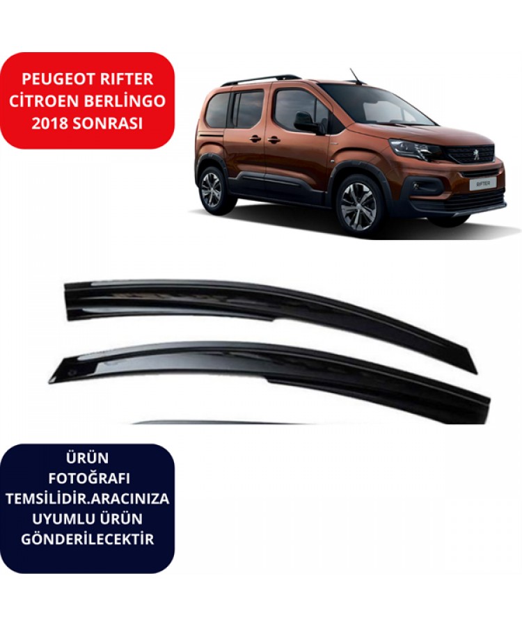 CAM RÜZGARLIK 2'Lİ PEUGEOT RİFTER CITROEN BERLİNGO 2018 SONRASI KOD:SP-S-114