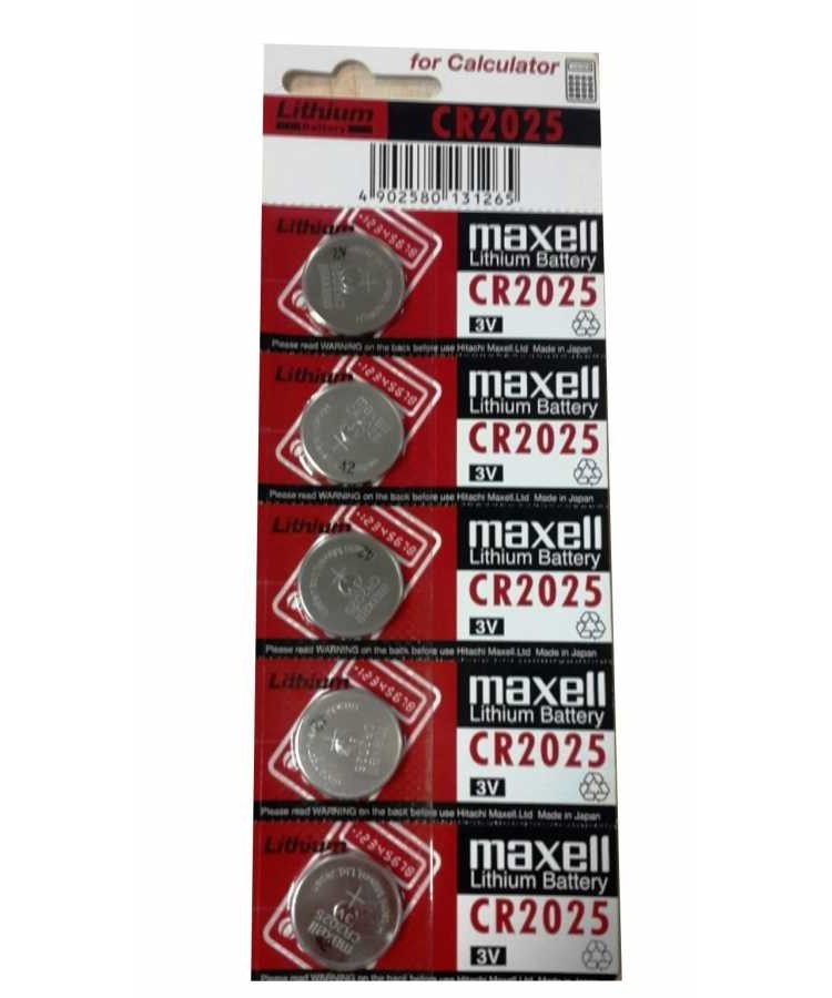 Maxell Orjinal Pil Para Model 3V 2025 (5adet) Kod:0014912