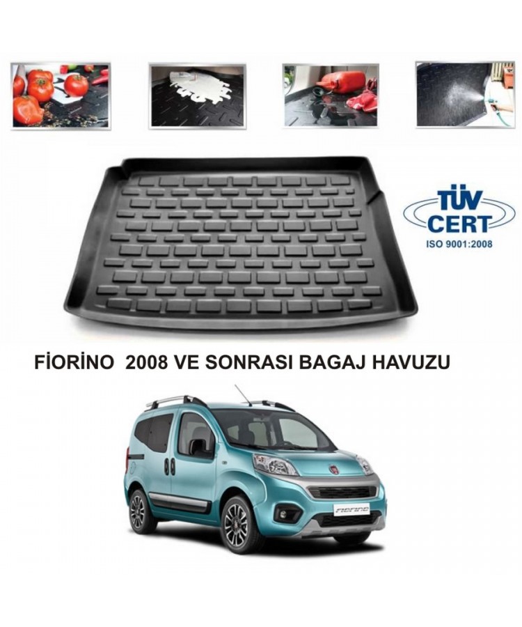 FIAT FIORINO EMOTION BAGAJ HAVUZU (HALI ZEMİN) SİYAH