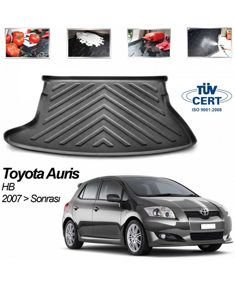 TOYOTA AURIS HB BAGAJ HAVUZU SİYAH 2007-2012