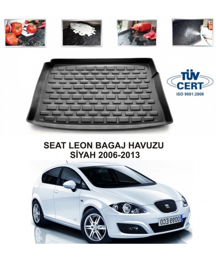 SEAT LEON  BAGAJ HAVUZU SİYAH 2006-2013