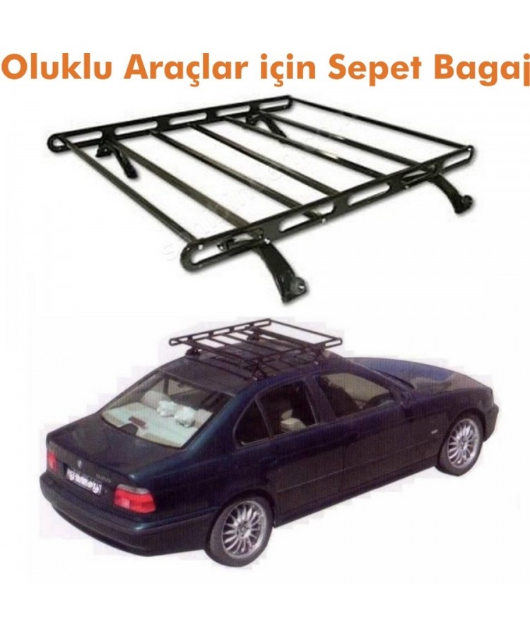 Oluklu Orta Boy Sepet Bagaj 140cm Kod:B-140