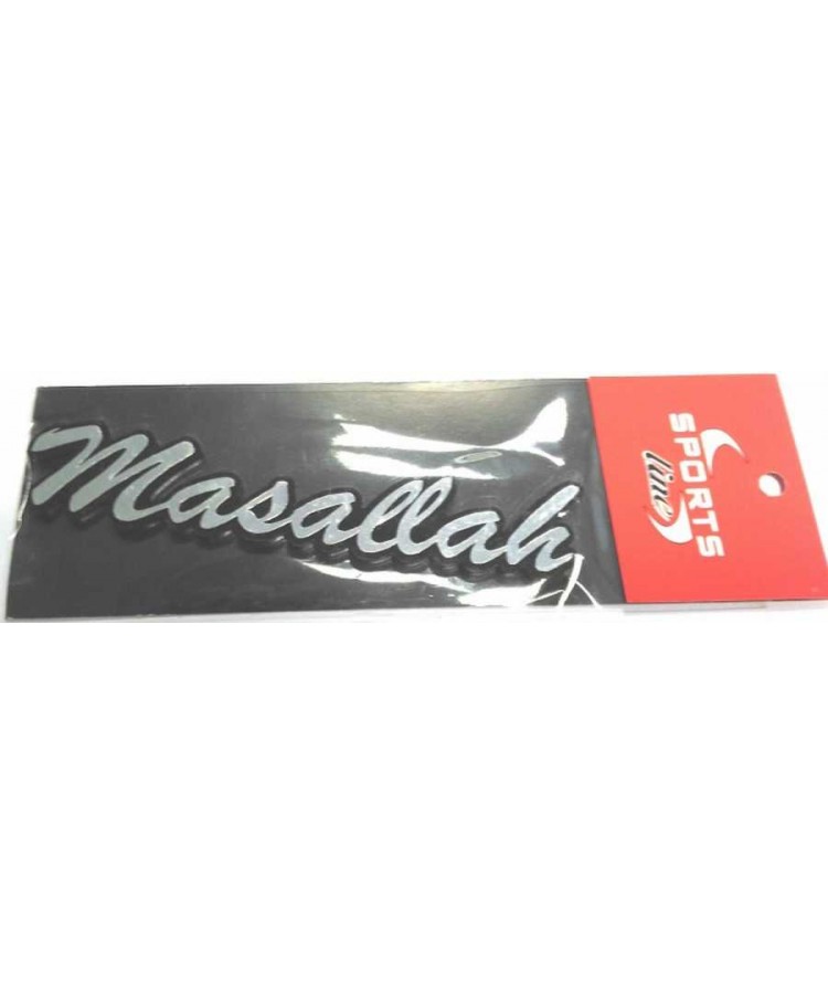 Arma Plastik Metalize Yazı Maşallah 800201028