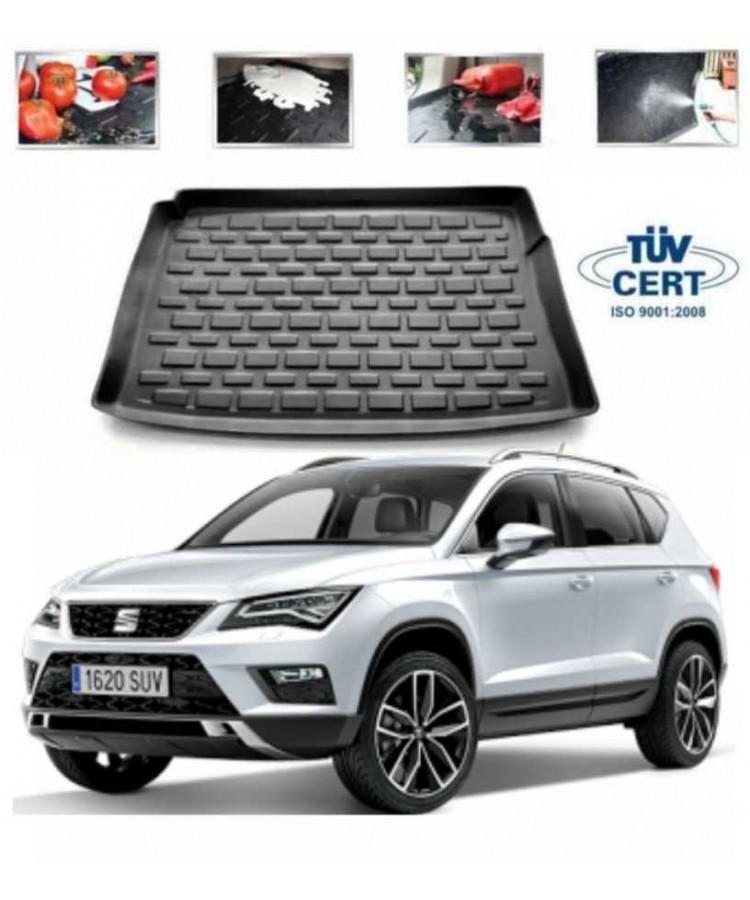 SEAT ATECA BAGAJ HAVUZU SİYAH 2017 VE SONRASI