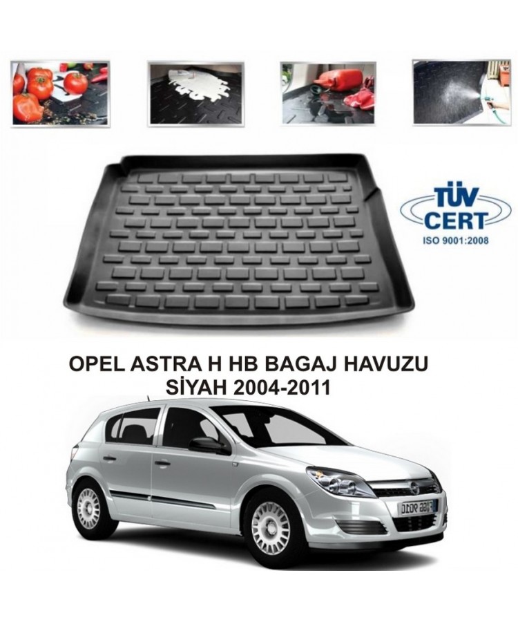 OPEL ASTRA H HB BAGAJ HAVUZU SİYAH 2004-2011