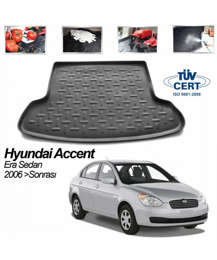 HYUNDAI ACCENT ERA SEDAN BAGAJ HAVUZU SİYAH 2006 VE SONRASI