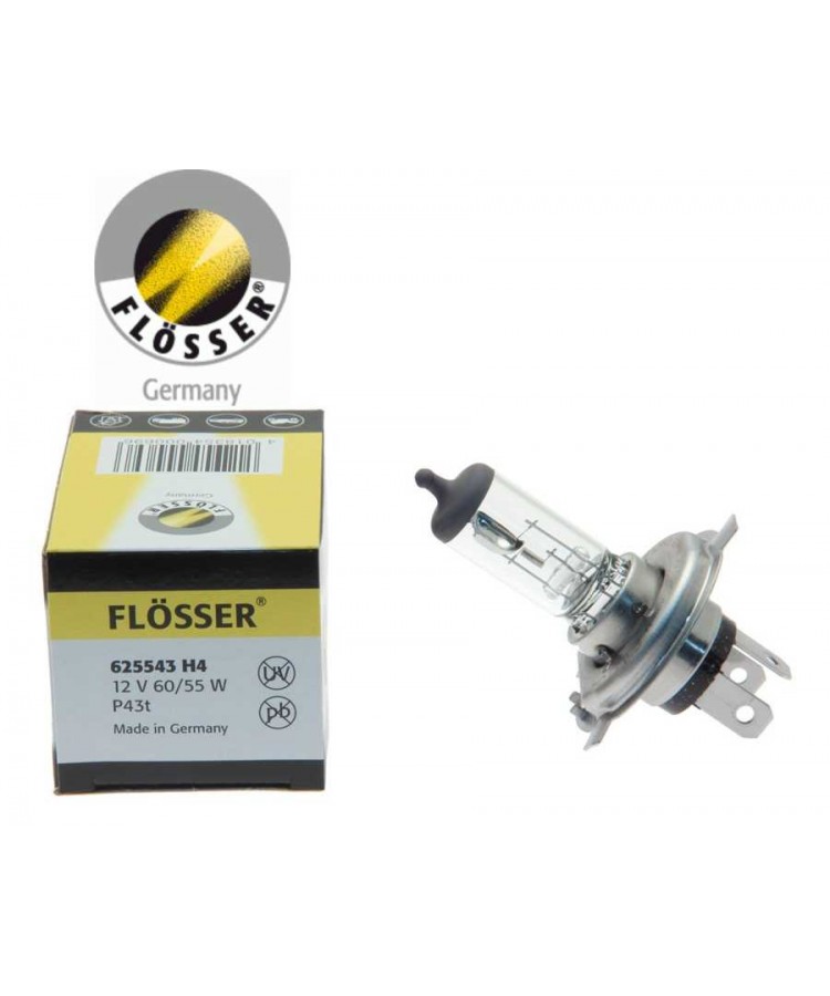 Orjinal Flösser H4 Ampul Halojen 12v 55w 655543