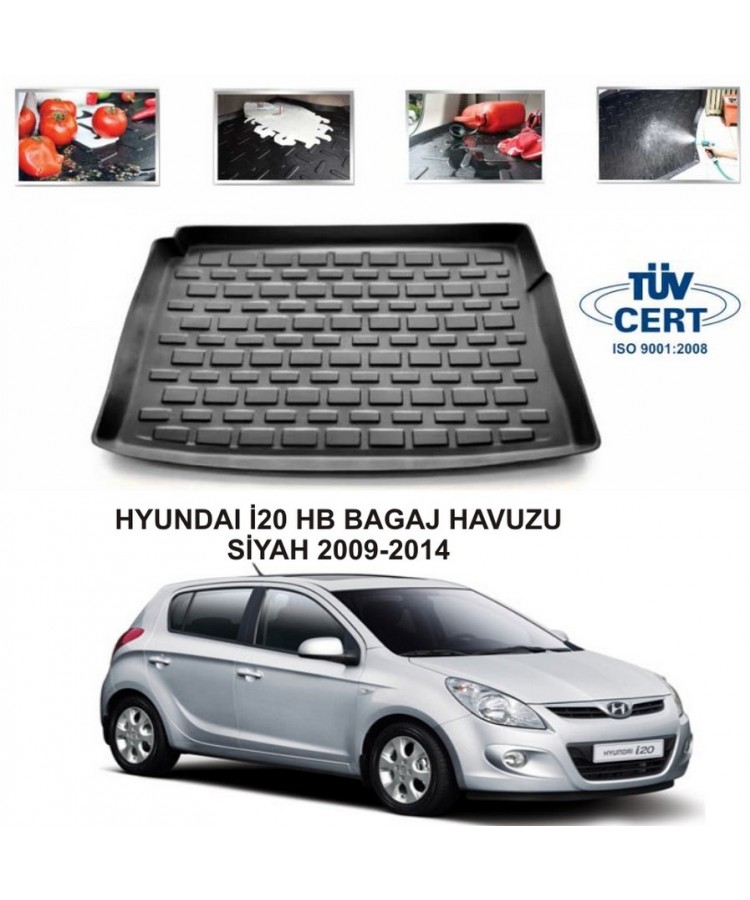 HYUNDAI İ20 HB BAGAJ HAVUZU SİYAH 2009-2014