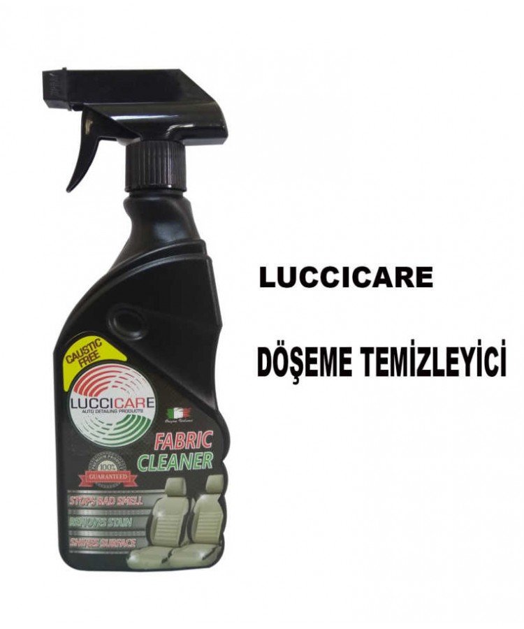 Döşeme ve Kumaş Temizleyici (Koltuk Temizleyici) 500 ML LUCCICARE Italy  Kod:CS-BM502