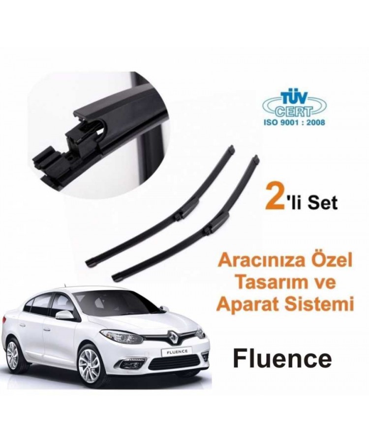 Renault Fluence Araca Özel Silecek Takımları (Sağ-Sol) 1353456