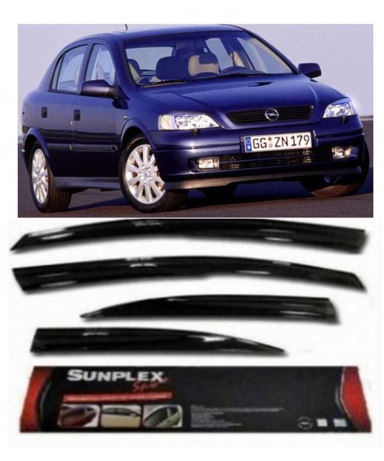 4lü Opel Astra G Kasa 1998-2003 Sport Style SUNPLEX Cam Rüzgarlığı Kod:SPS59